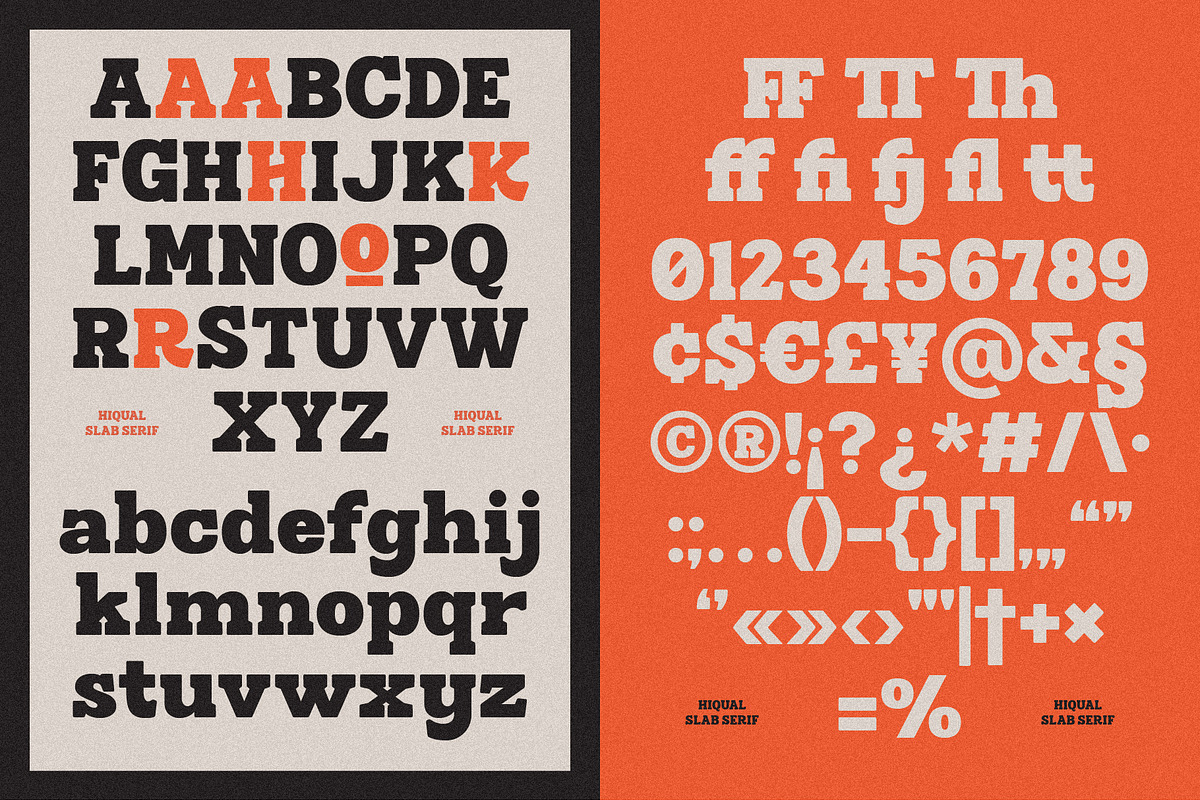 Hiqual – Western Vintage Font, a Slab Serif Font by Invasi Studio (Photo 11 of 12)