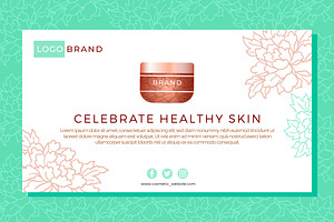 Cosmetic Banner 2, a Landing Page Template by MISS CHATZ