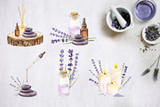 Watercolor Lavender Essense, a Healthcare Illustration by art_takremen (Thumbnail 4 of 8)