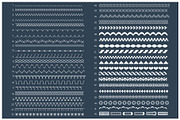 Big sewing brushes set, a Texture Illustration by El Design (Thumbnail 1 of 2)