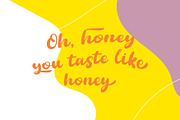 Honeyverse - Script and Handwritten, a Script Font by Kreativ Space (Thumbnail 3 of 6)