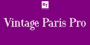 Vintage Paris Pro, a Serif Font by Kentype (Thumbnail 1 of 5)