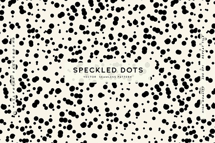 Speckled Dots, a Pattern Graphic by MalyskaStudio