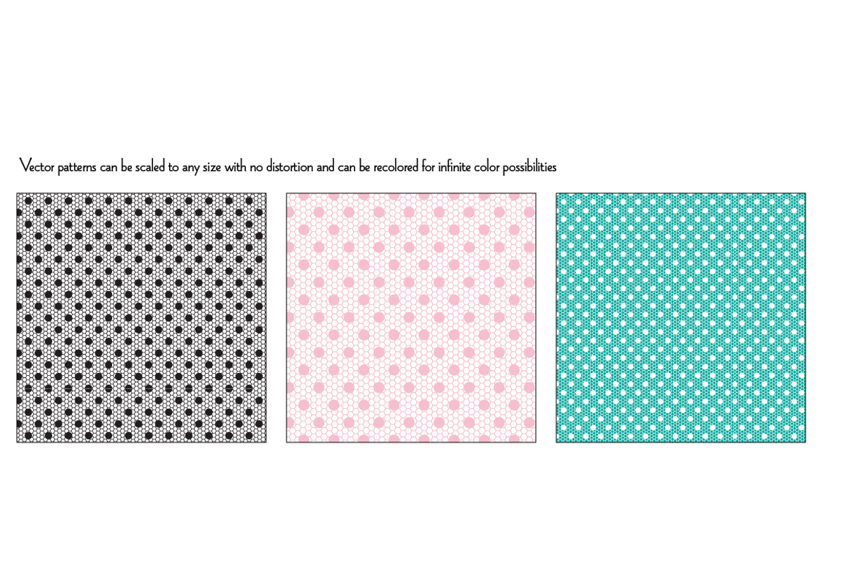 Seamless Black Lace Patterns preview 6