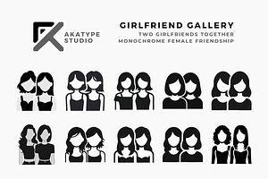 Girlfriend Gallery Icon Vector, an Icon by Akatype Studio