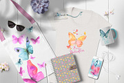 Watercolor Butterflies, an Illustration by beehouse studio (Thumbnail 4 of 4)