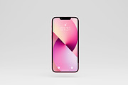 iPhone 13 Mockup, an iPhone Mockup by UFR_GRAPHIC (Thumbnail 7 of 7)