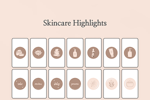 Instagram Skincare Templates Canva