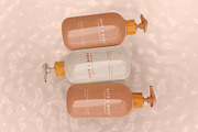 3d Dispenser Bottles Mockup, a Packaging Mockup by The Rose Project (Thumbnail 1 of 4)