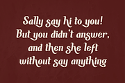 Chunky Wally Font, a Serif Font by Patria Ari (P4tcreativa) (Thumbnail 3 of 17)