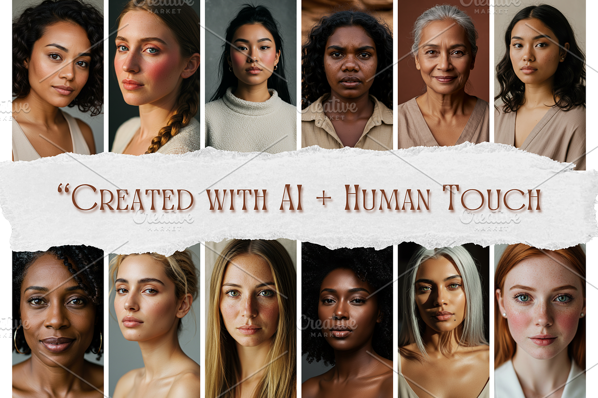 50 Diverse Women Face Stock Images, a Photo by pixelonix (Photo 2 of 3)