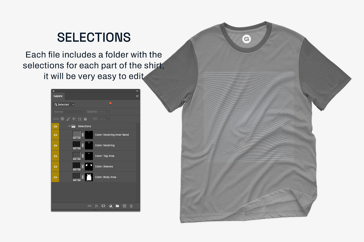 Bella Canvas 3001C  Tee Mockups, a Shirt Mockup by GraphicHero (Photo 6 of 9)