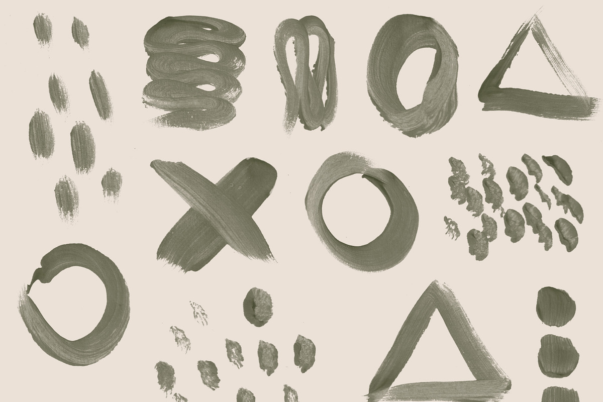 Gouache Stamp Brushes Pack, a Brush Add-On by Andreen (Photo 5 of 6)