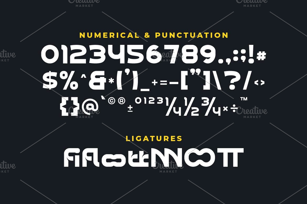 Bronta Round Logo Font, a Sans Serif Font by Artiveko (Photo 6 of 8)