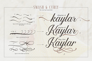 Kaylar - Elegant Script & Serif