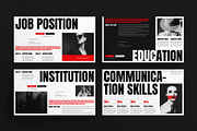 CV-Resume & Portfolio Presentation, a Presentation Template by E-Type (Thumbnail 3 of 4)