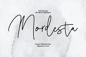 Mordesta - Casual Handwritten