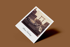 Instant Photo Mockup, a Print Template by Mego-studio
