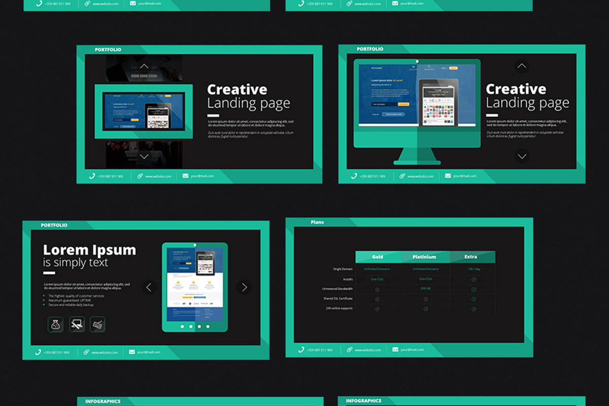 Creative Business - Presentation, a Presentation Template by Radomir (Photo 4 of 11)