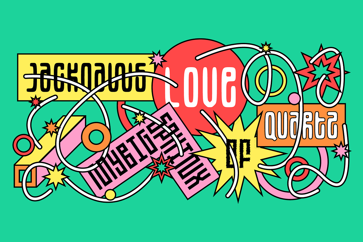 SK One Block, a Sans Serif Font by Salih Kizilkaya (Photo 7 of 9)