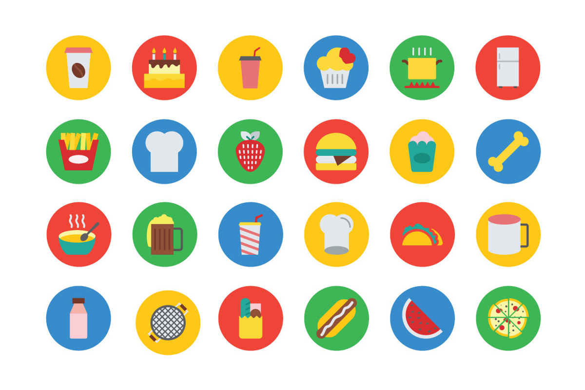 300+ Food Vector Icons preview 4