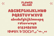 Flower Island - Bubble Display Font, a Sans Serif Font by Flawless And Co (Thumbnail 10 of 10)