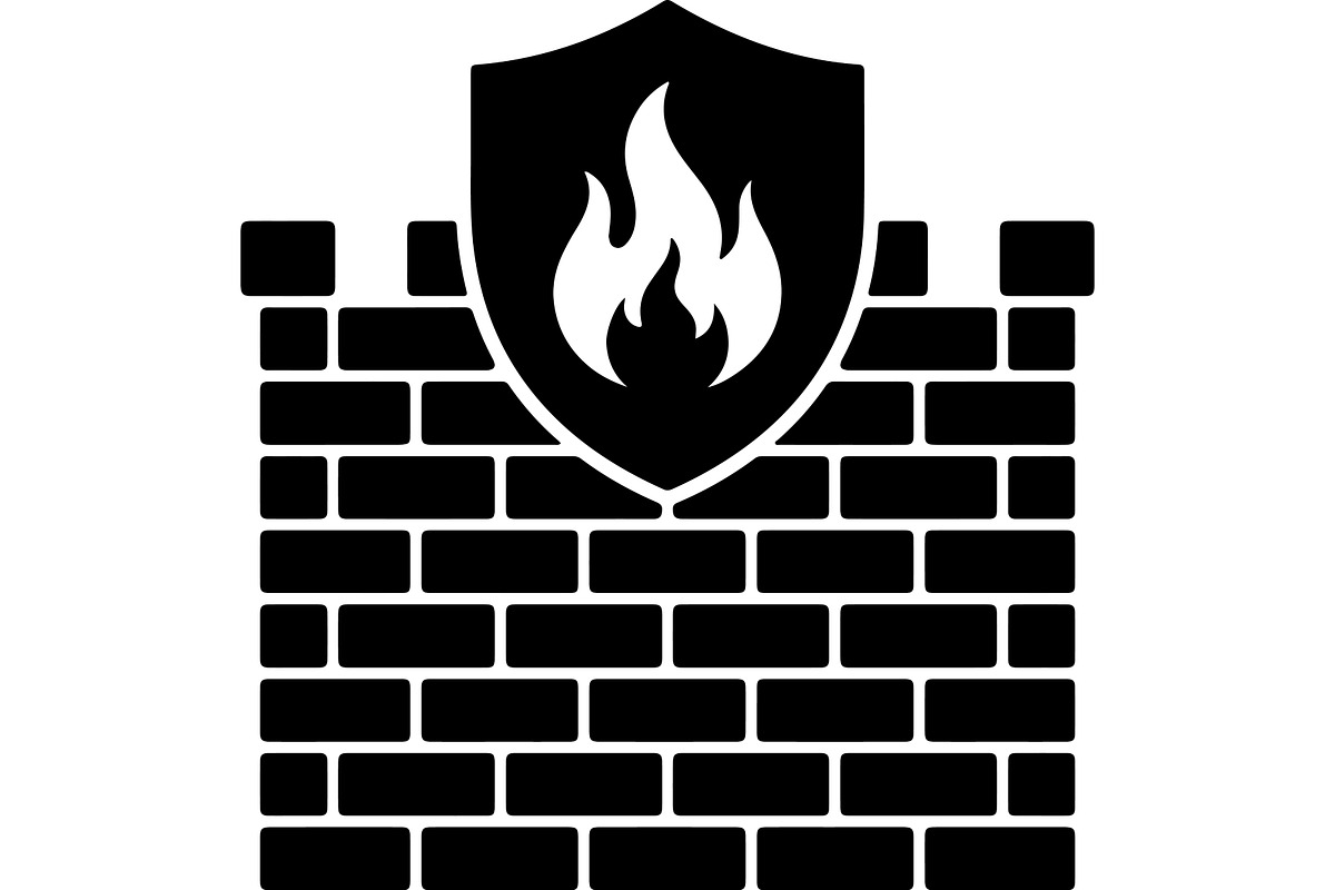 firewall security icons, a Technology Illustration by abu67222 (Photo 4 of 13)