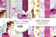 PLANNER GIRL DIGITAL PAPER PACK, a Pattern Graphic by rusticmelody (Thumbnail 1 of 2)