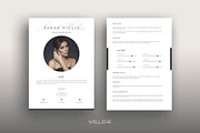 CV / Resume template for MS Word, a Resume Template by Mellene Templates (Thumbnail 1 of 3)