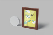 5 x 7 inches Frame Mockups, an Advertising Mockup by megostudi0 (Thumbnail 3 of 6)