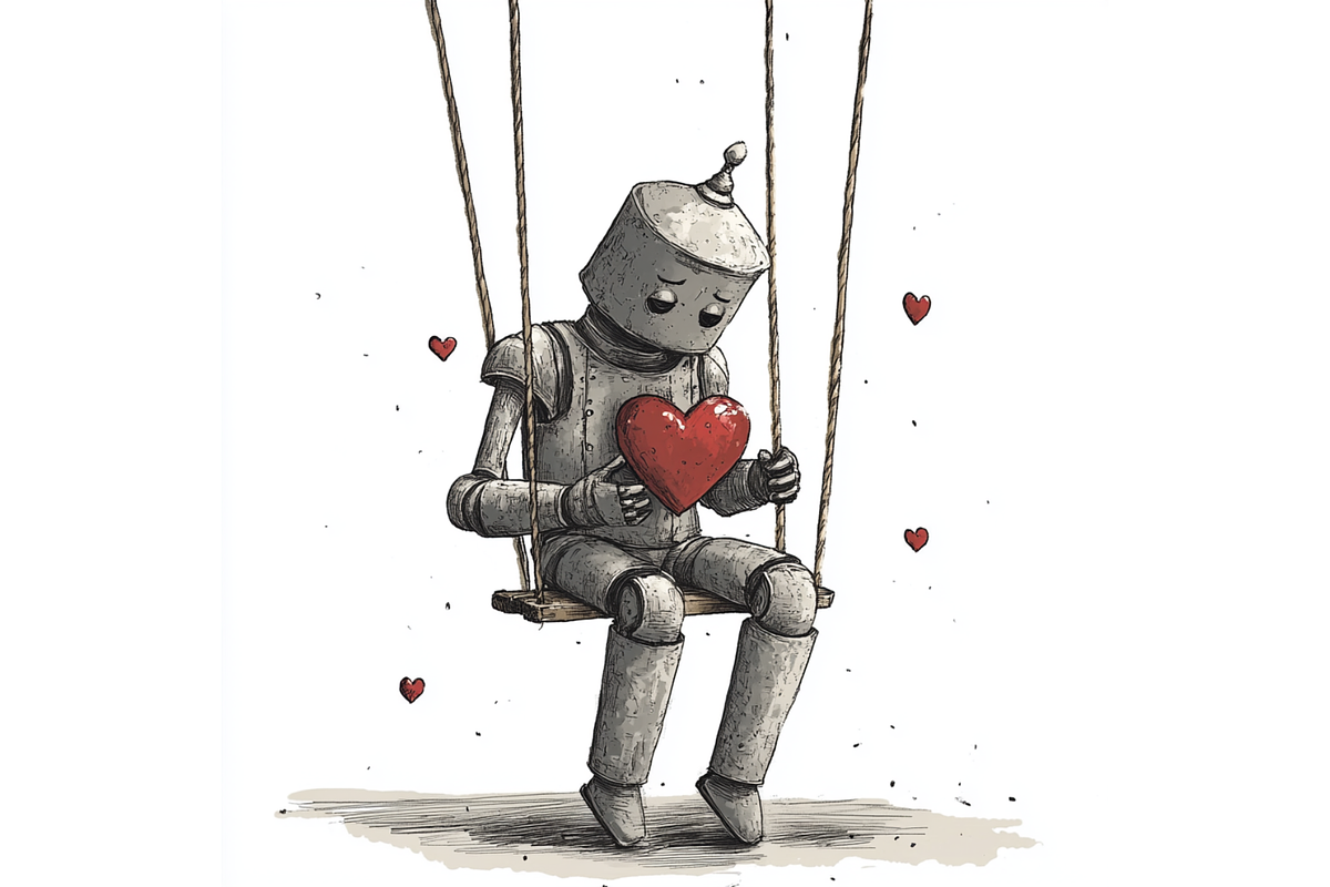 Prompt Robo Love Clipart, a Decorative Illustration by Creative design (Photo 7 of 7)