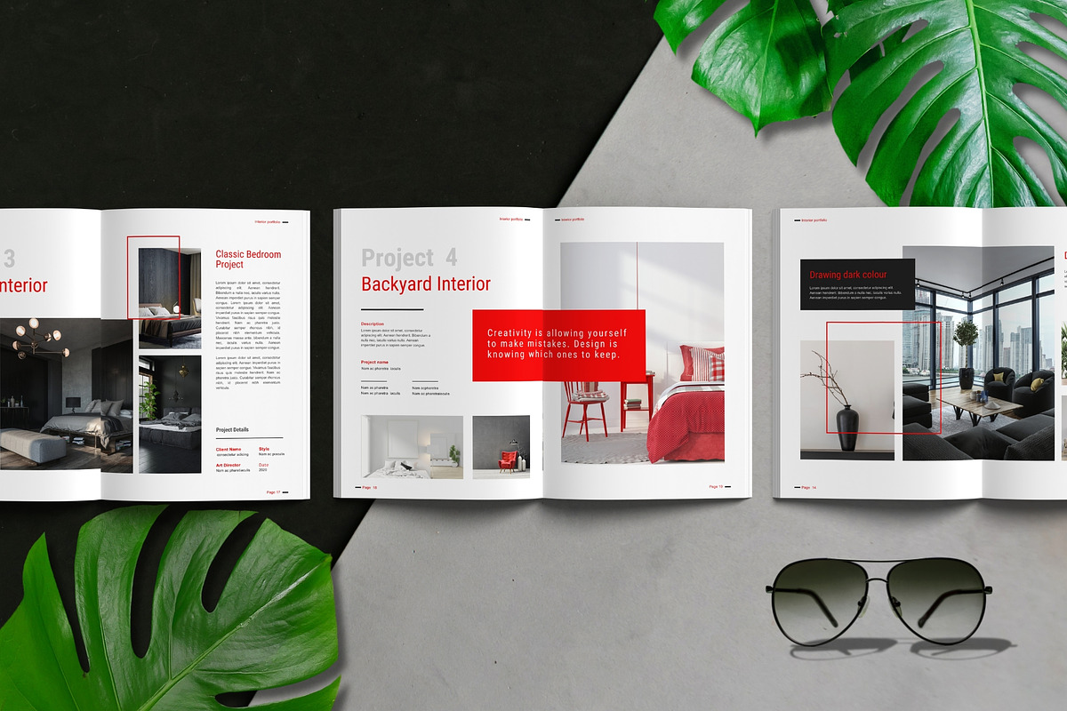 Portfolio Template | Canva, a Brochure Template by TheBrightGrap (Photo 6 of 10)