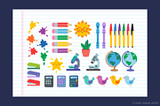 Cute Little School, an Illustration by PixelPaperPrints (Thumbnail 3 of 9)