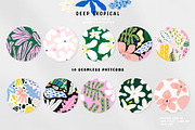 DEEP TROPICAL floral collection, a Texture Graphic by solmariart (Thumbnail 2 of 8)