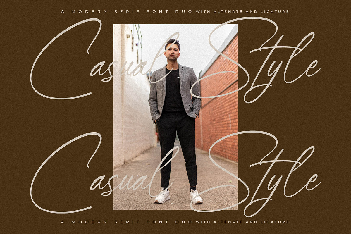 Qedgan Mellodysta A Modern Font Duo, a Serif Font by Storytype Studio (Photo 7 of 15)