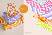 Retro Bundle 4 in 1, a Texture Graphic by NassyArt (Thumbnail 18 of 24)