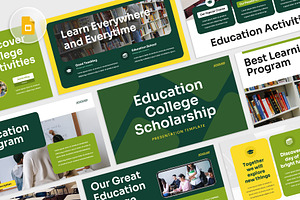 Education Google Slides, a Presentation Template by rgbryand