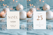 5x7 In Christmas Invitation Mockup, an Advertising Mockup by Serenefeeling (Thumbnail 2 of 7)