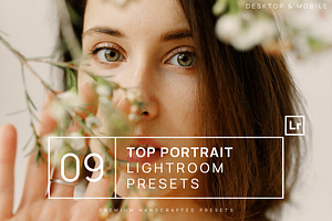 9 Top Portrait LR Presets Mobile