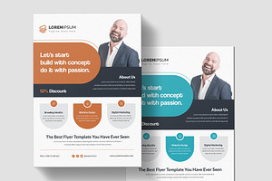 Corporate Business Flyers, a Flyer Template by Pixelpick