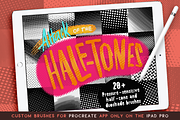Procreate Half-tones, a Brush Add-On by Ben Lew Illustration (Thumbnail 1 of 8)