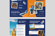 Holiday Travel Bifold Brochure, a Brochure Template by Annora Studio (Thumbnail 6 of 6)