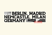 Monty - Experimental Display Font, a Sans Serif Font by Graphicfresh (Thumbnail 2 of 10)