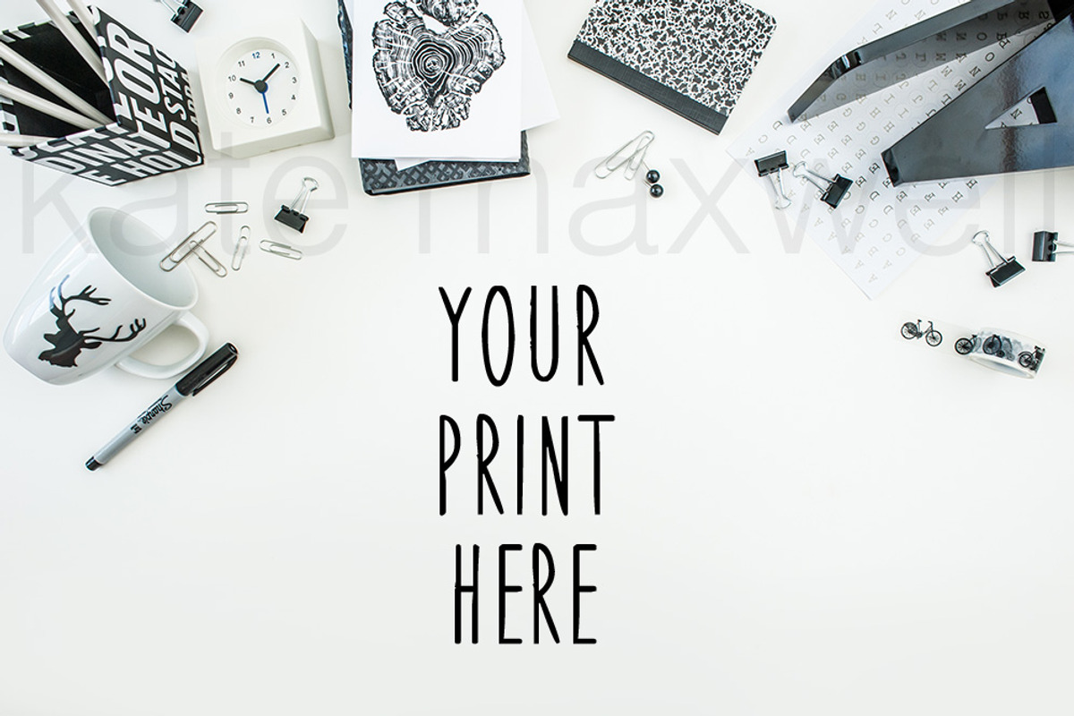 #131 KATE MAXWELL Styled Mockup, a Print Template by Styled Stock House
