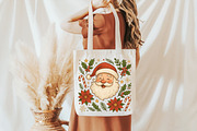 Vintage Santa Face PNG Clipart, an Illustration by Libby Wishes (Thumbnail 5 of 6)