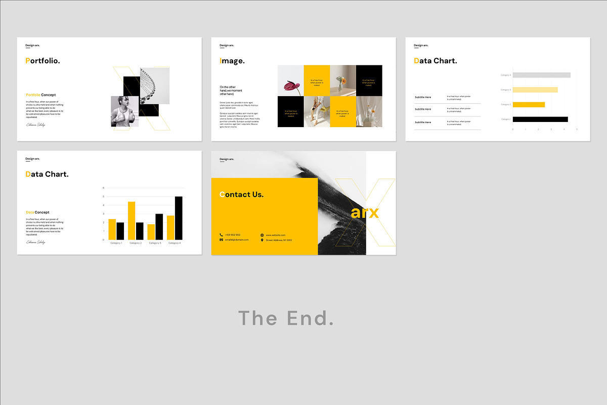 Studio Minimal Presentation Template, a Presentation Template by Graphpexel (Photo 11 of 11)