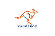 Kangaroo Logo Design, a Branding & Logo Template by Logocreative (Thumbnail 2 of 2)