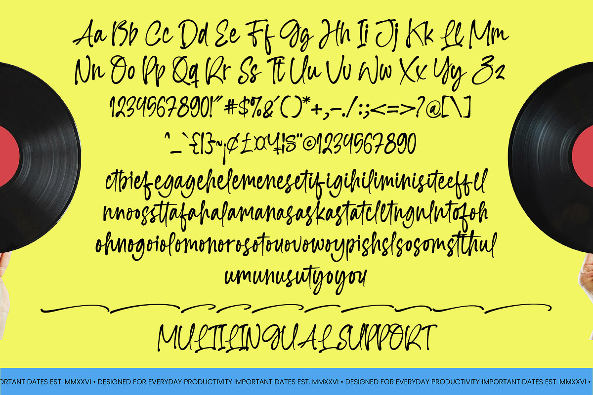 Soul Dalsy Handwritten Script Font, a Script Font by Letterena Studios Script (Photo 10 of 10)