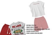 Streetwear Shirt Set Mockup PSD, a Shirt Mockup by std.badboy (Thumbnail 4 of 4)