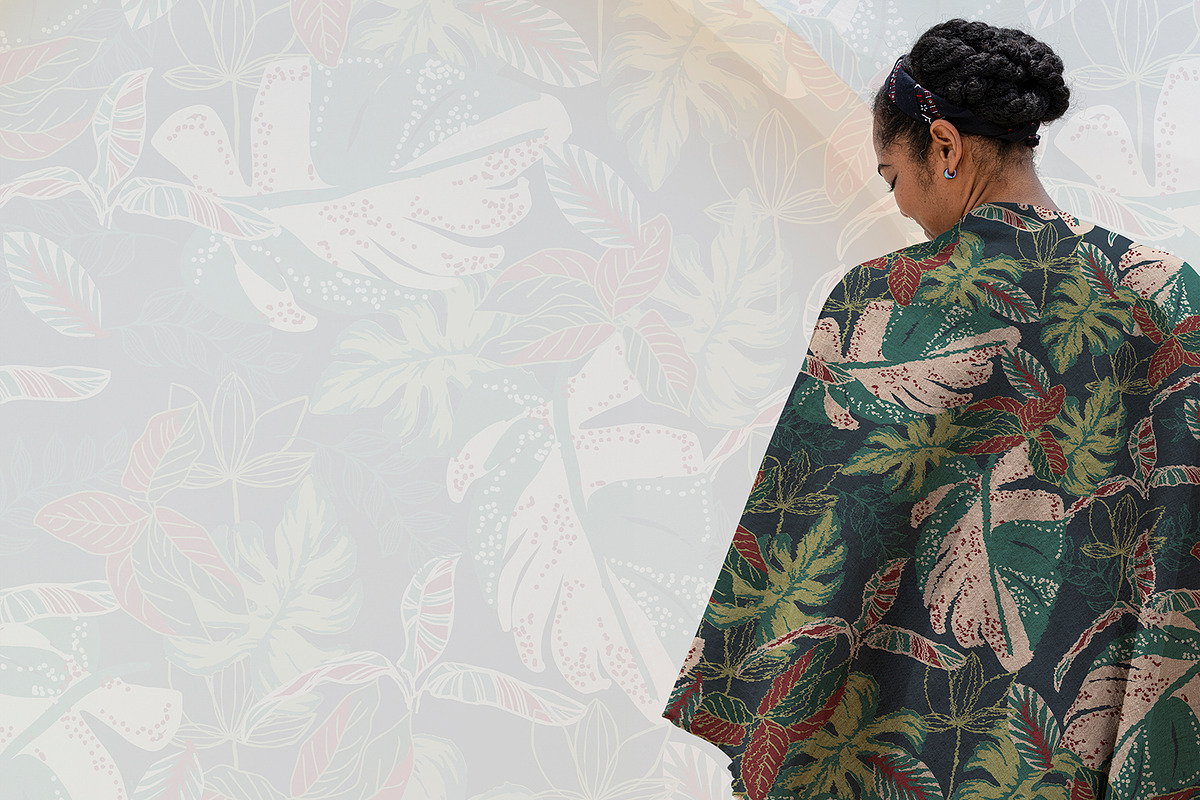 Tropical Leaves and Floral Pattern, a Pattern Graphic by StudioGemen (Photo 4 of 10)